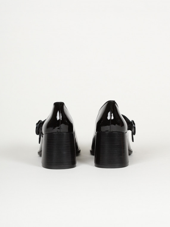 CAREN black patent leather Mary Janes pumps | Carel Paris Shoes